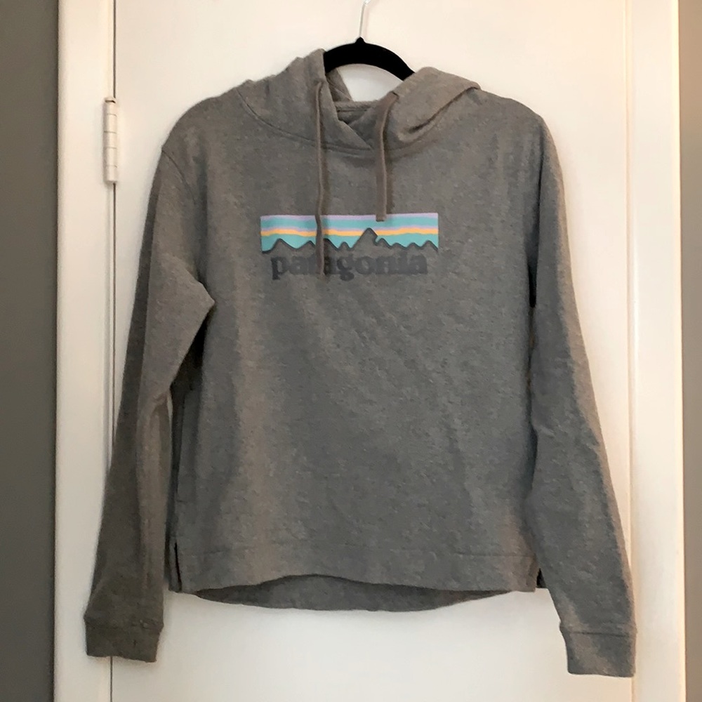 Patagonia Grey Hoodie Sweatshirt